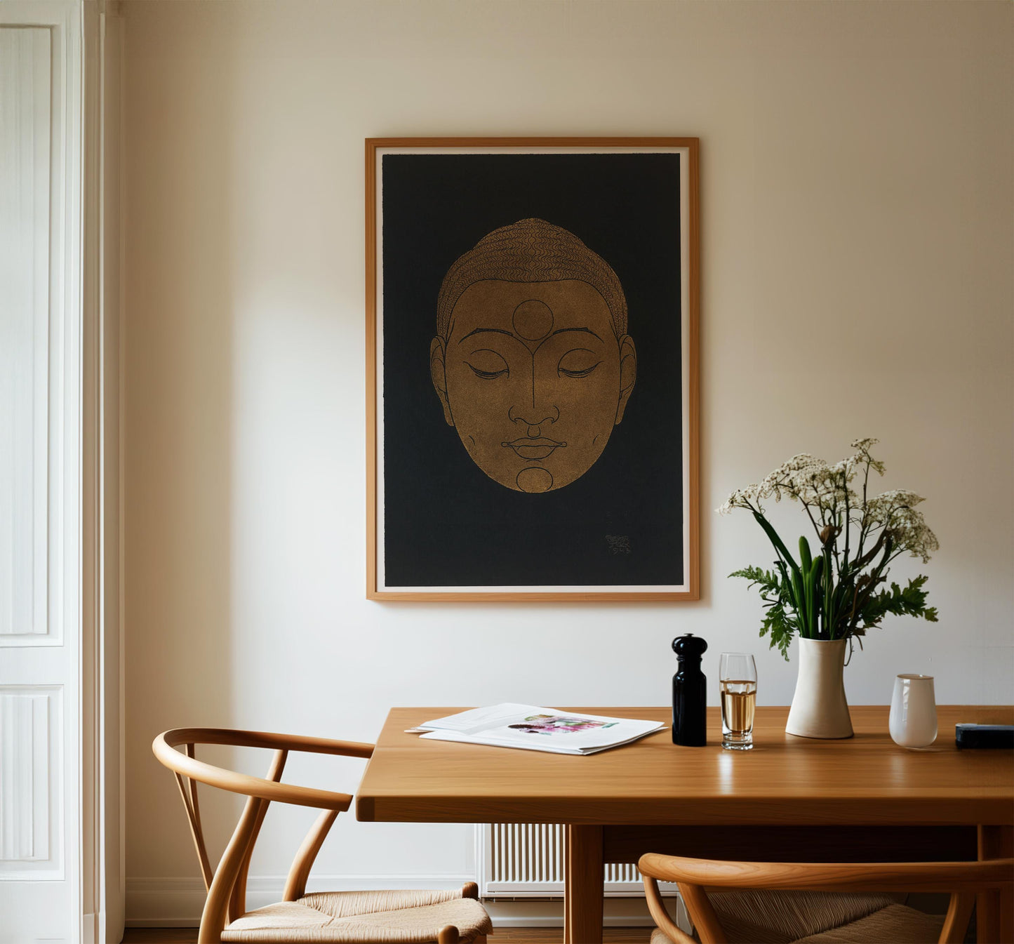 Reijer Stolk - Head of Buddha Print