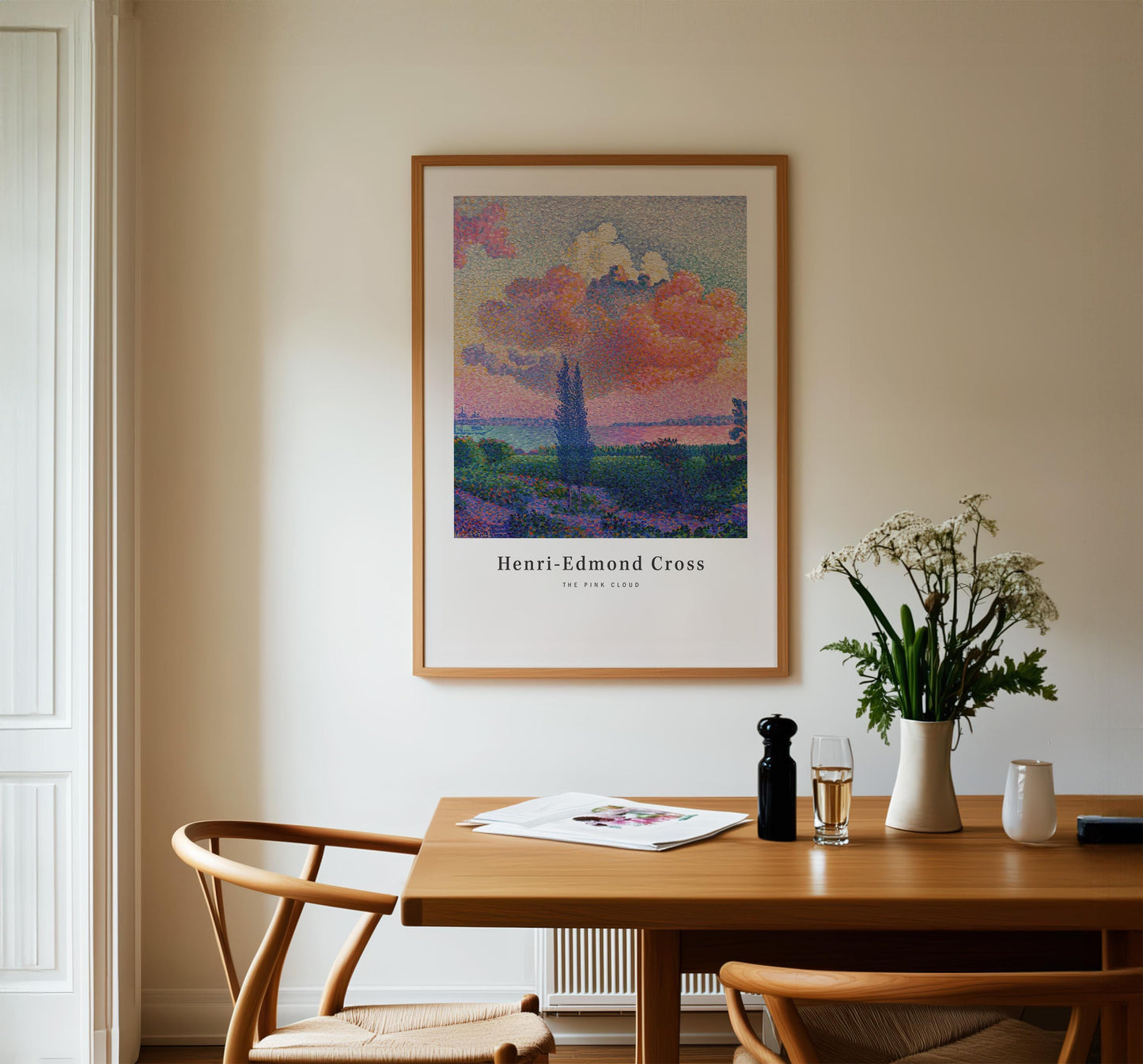 Henri-Edmond Cross - The Pink Cloud Print