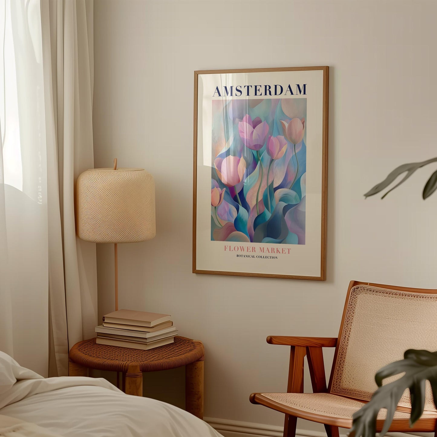 Amsterdam Flower Market Print