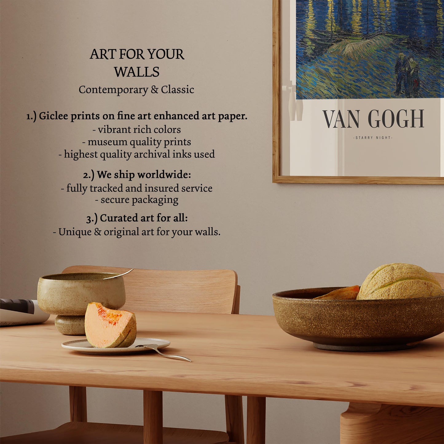 Van Gogh - Starry Night Print
