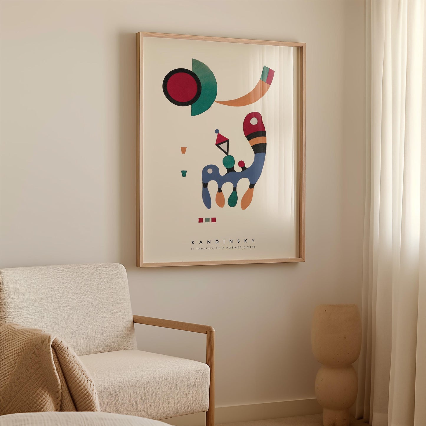 Kandinsky - 11 tableux et 7 Poèmes Print