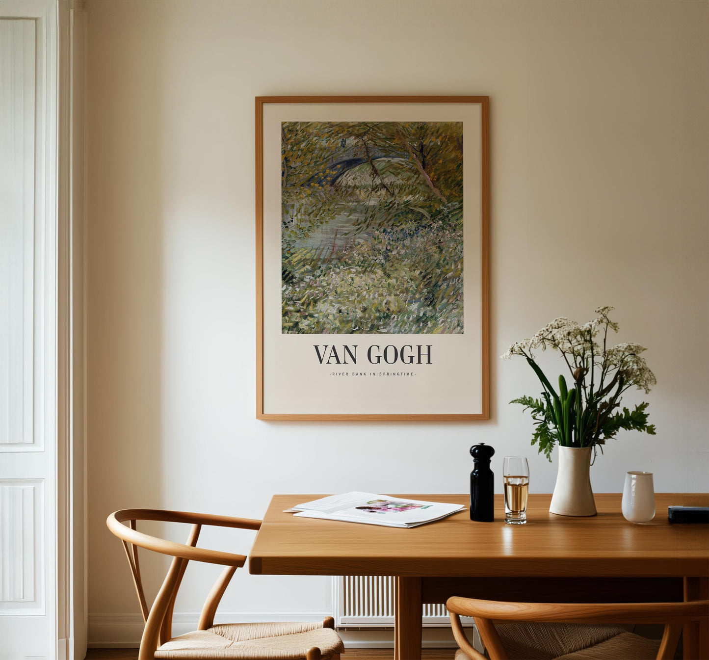 Van Gogh - Riverbank Print