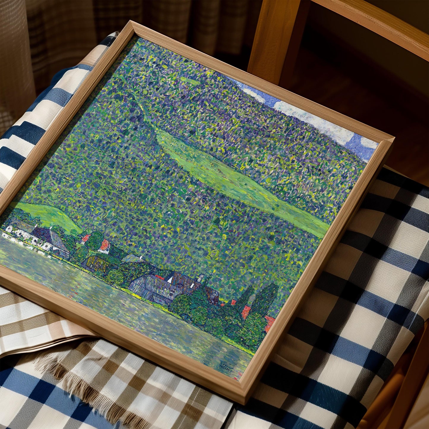 Gustav Klimt - Litzlbergkeller on Attersee Print