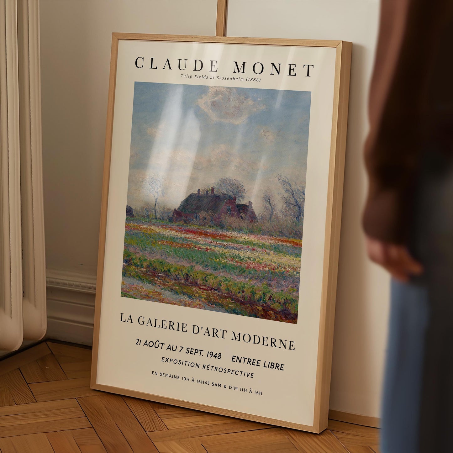 Monet - Tulips at Sassenheim Print