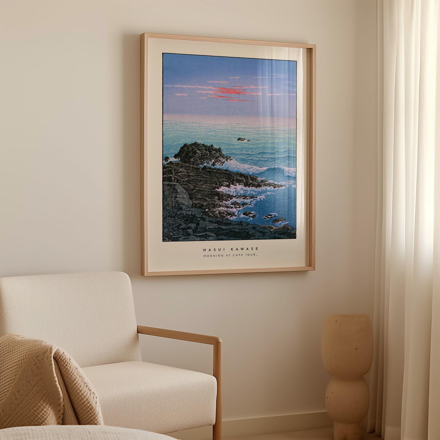Hasui Kawase - Morning at Cape Inub Print