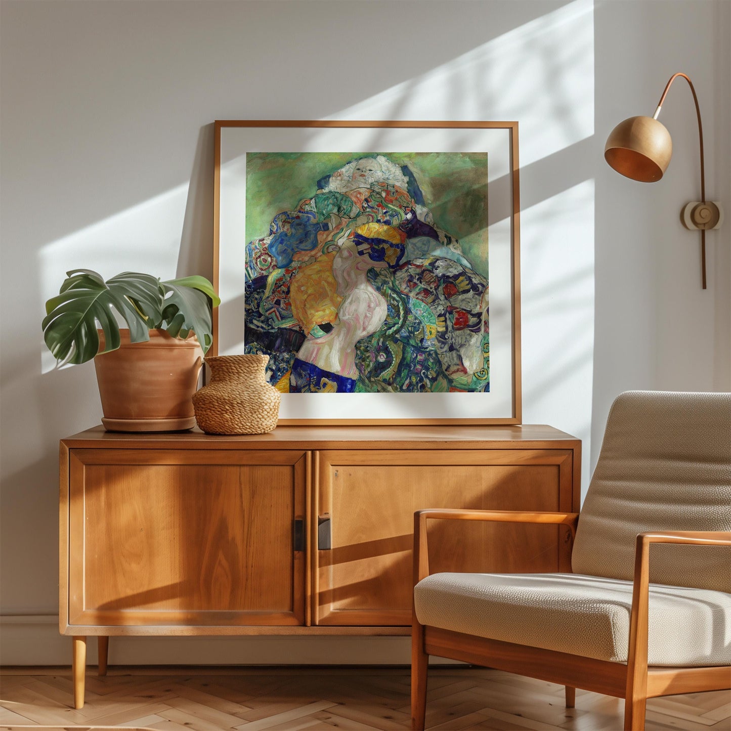 Gustav Klimt - Baby (Cradle) Print
