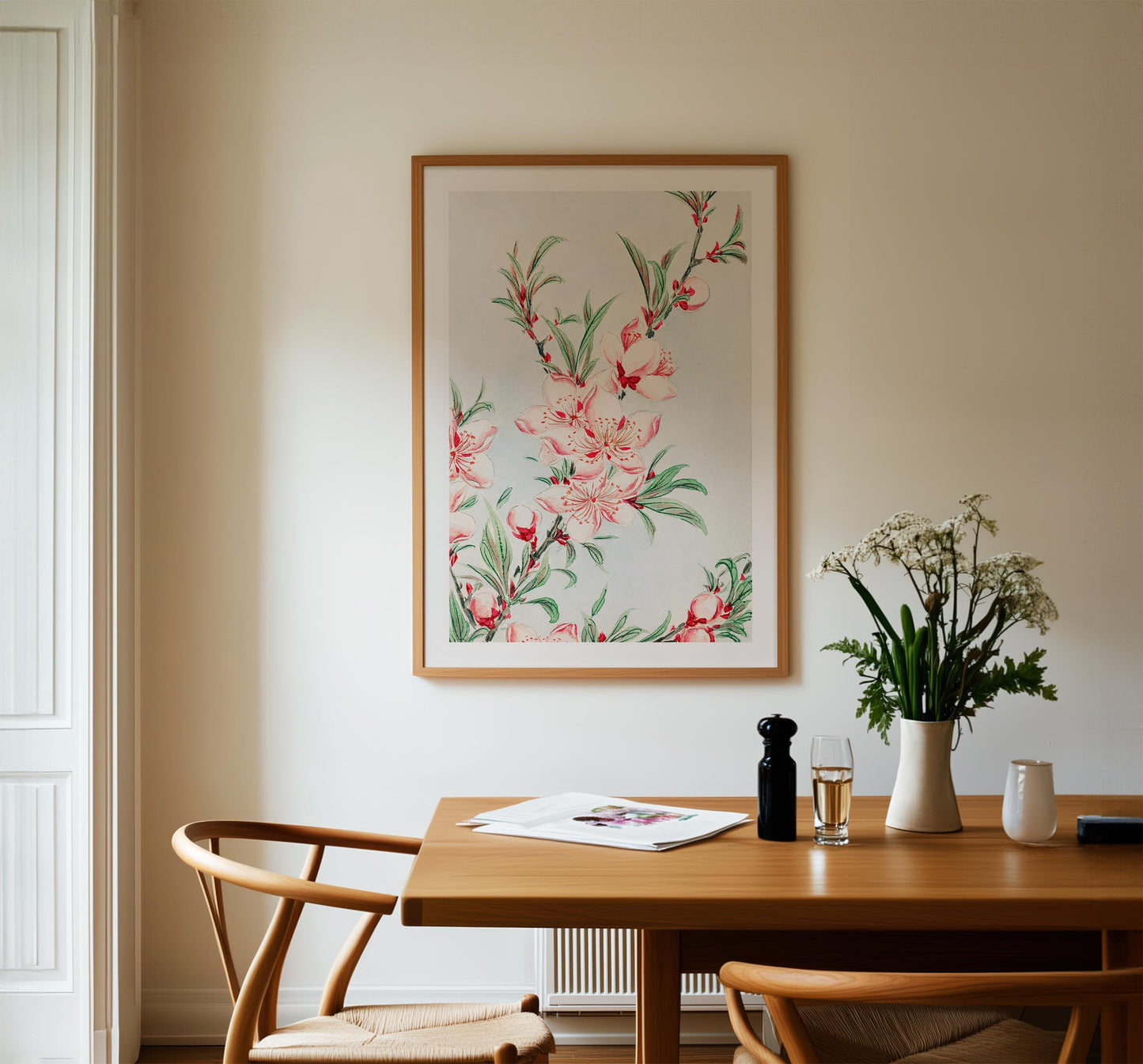 Megata Morikaga - Peach Tree Blossom Print