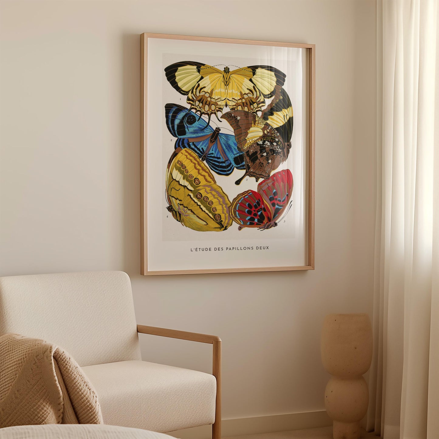 E.A. Séguy - Papillons Pl.04 Butterflies Print