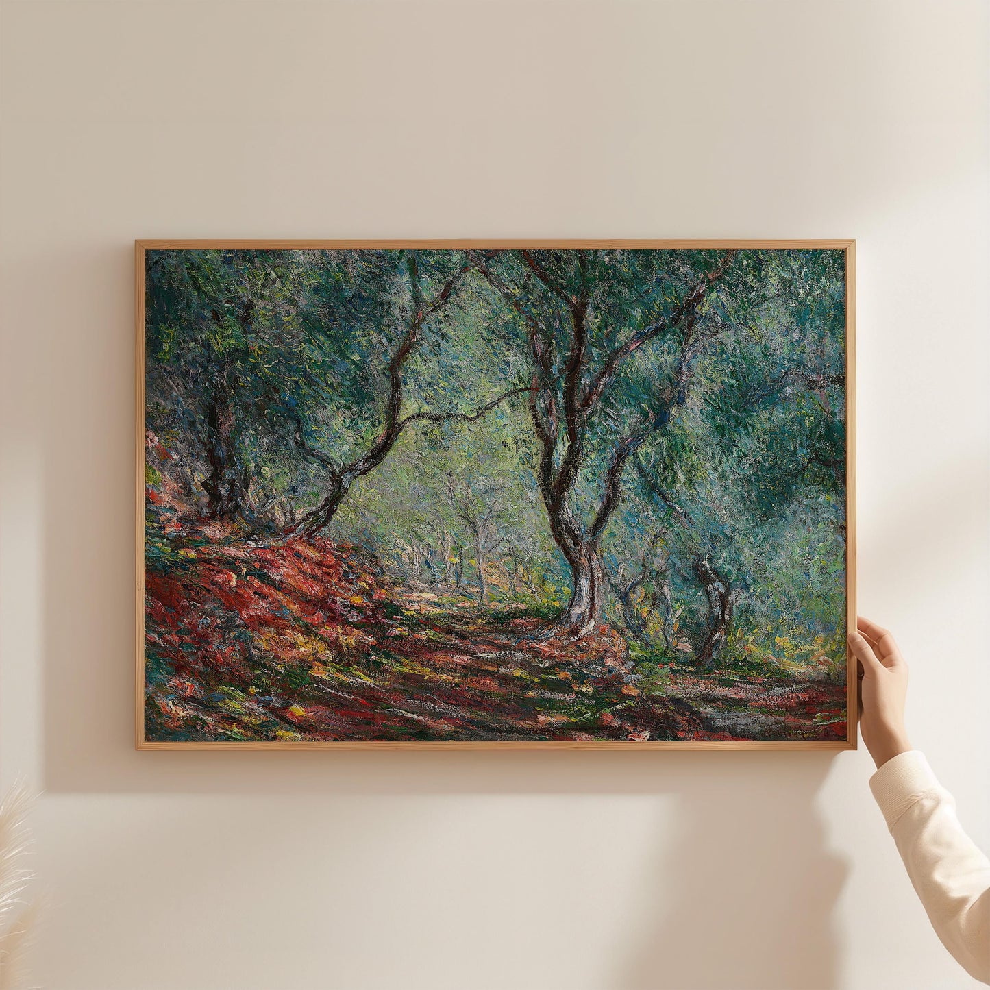Monet - Olive Trees Print