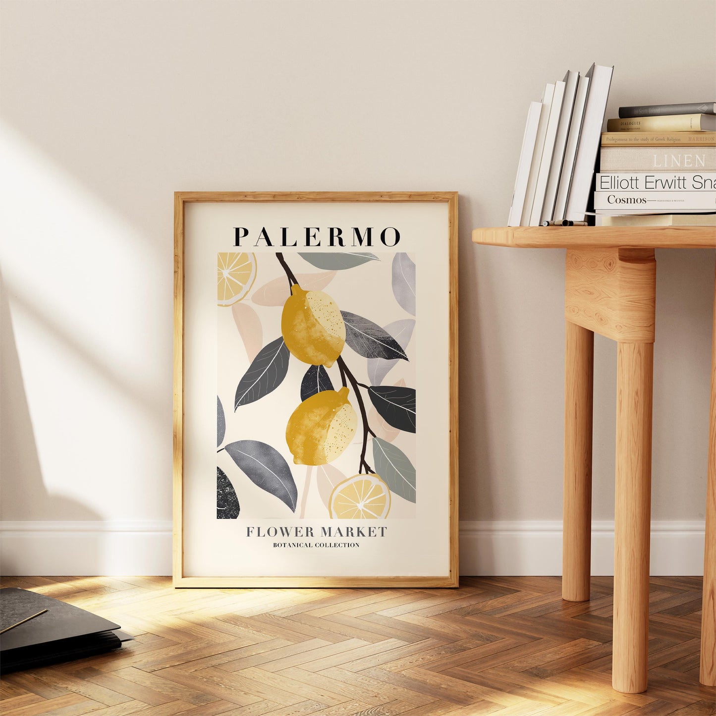 Palermo Flower Market Print