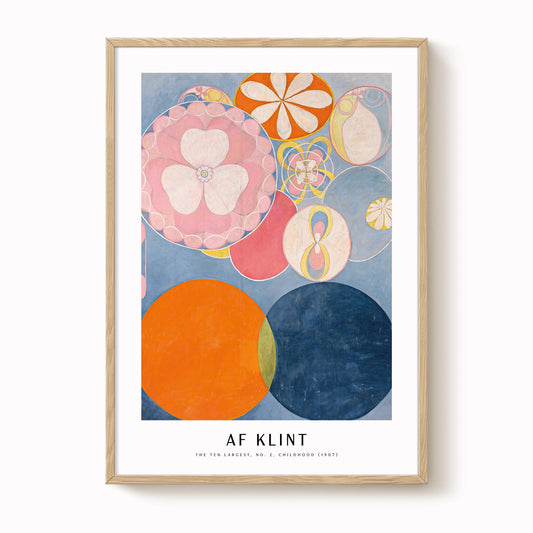 Hilma af Klint - The Ten Largest, No. 2, Childhood Print