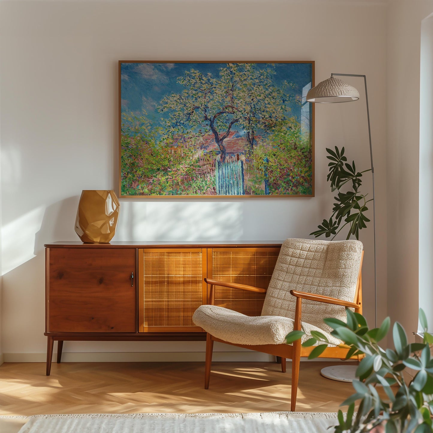 Monet - Poirier en Fleurs Print