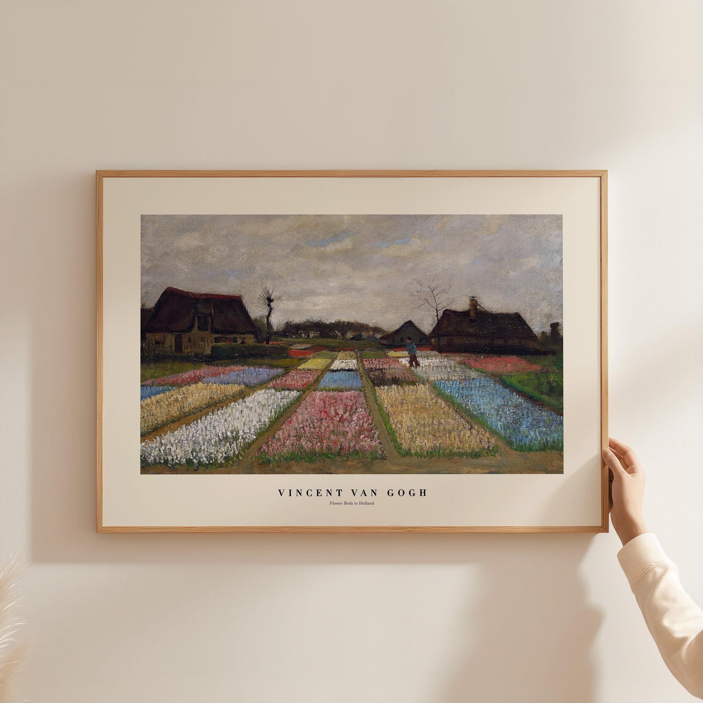 Van Gogh - Flower Beds In Holland Print
