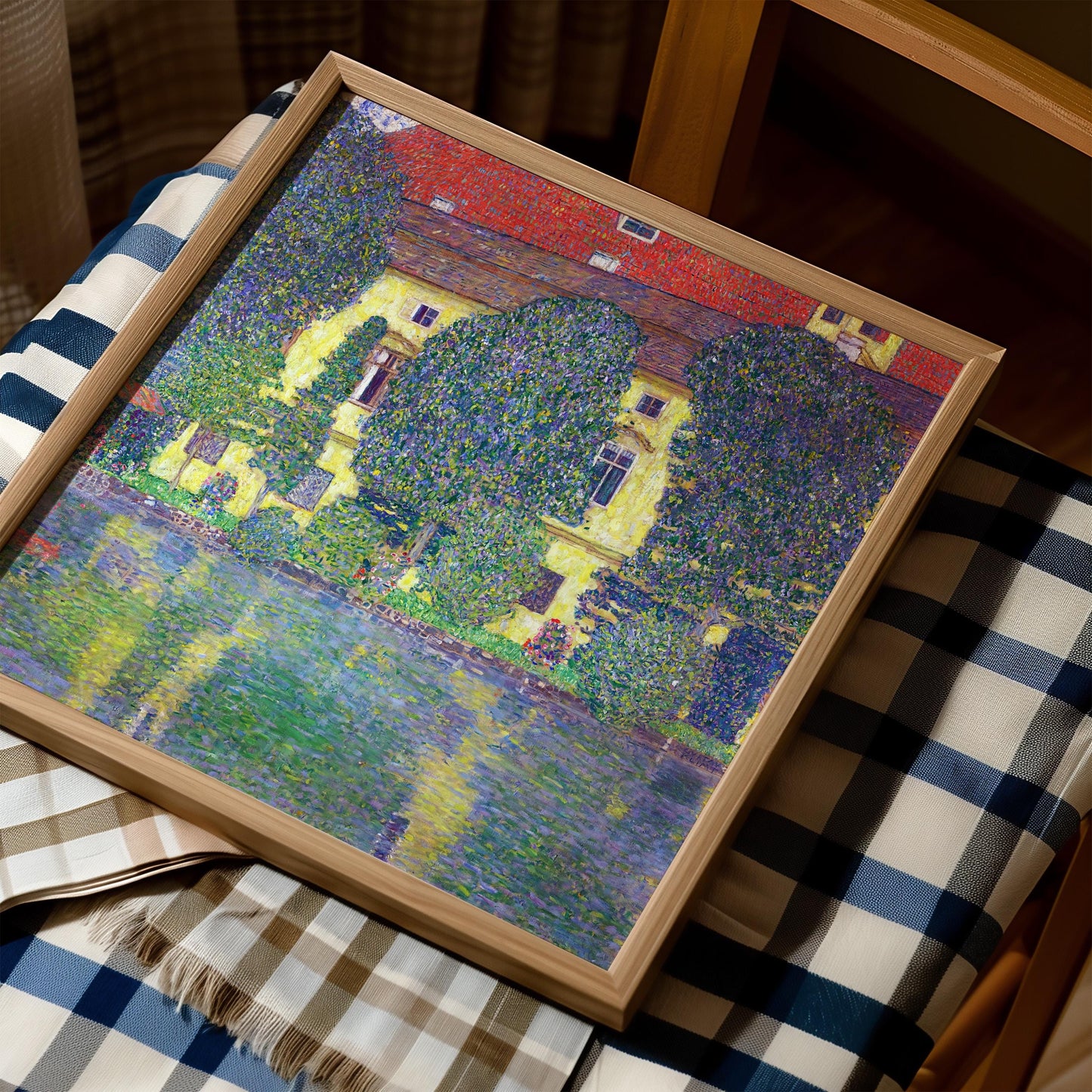 Gustav Klimt - Schloss Kammer Print
