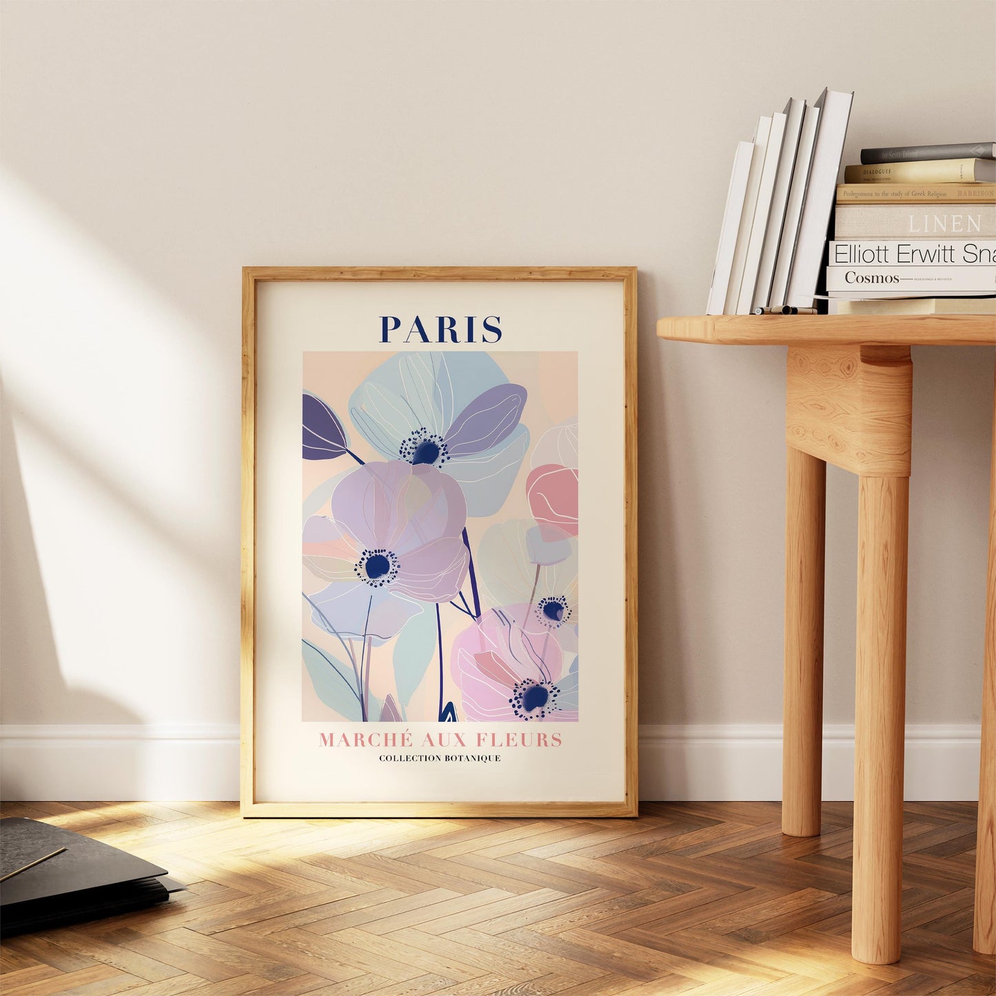 Paris Flower Market Print