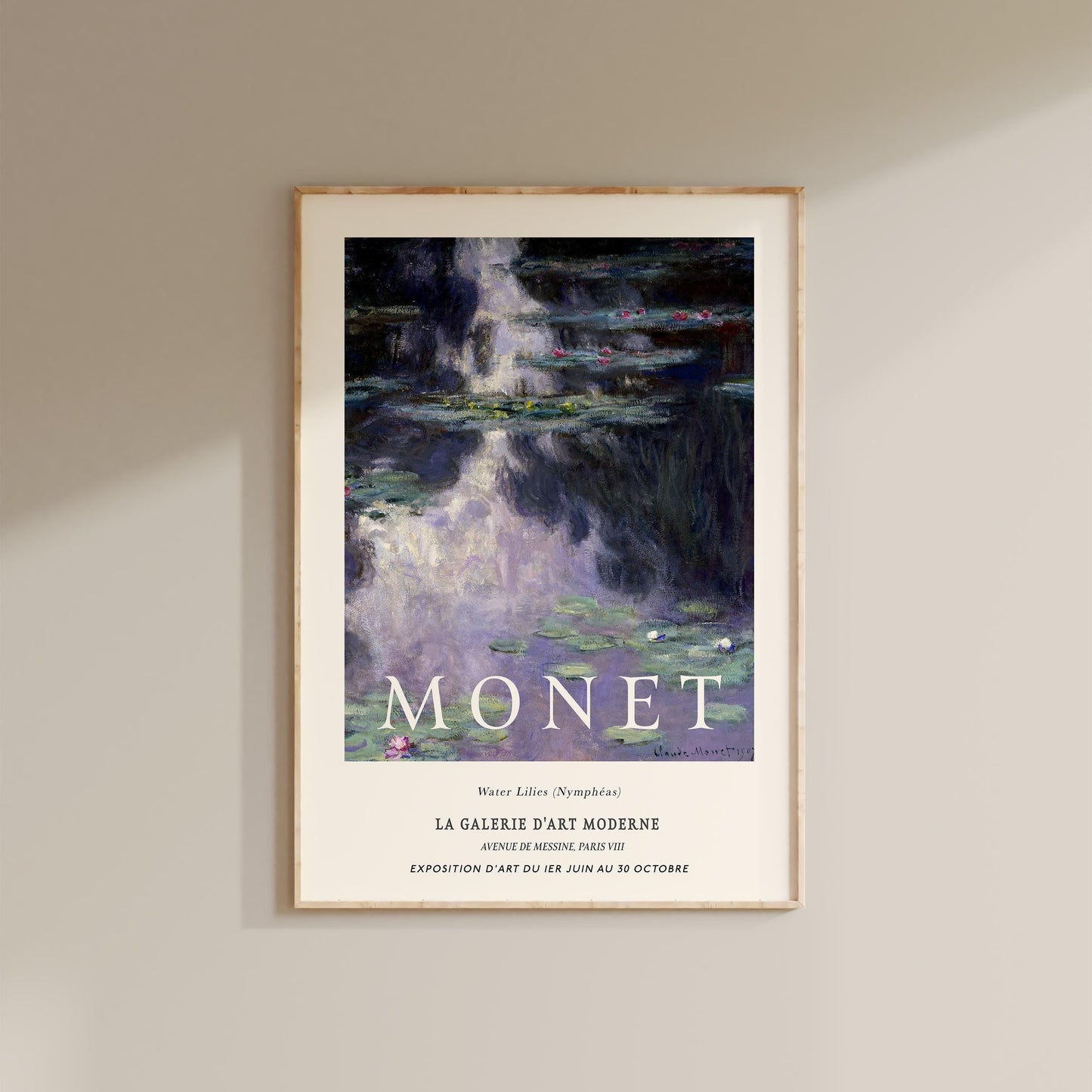 Monet - Water Lilies Print