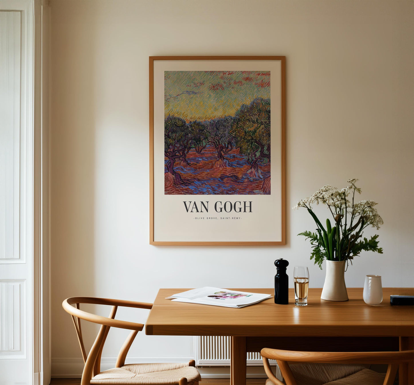 Van Gogh - Olive Trees Print
