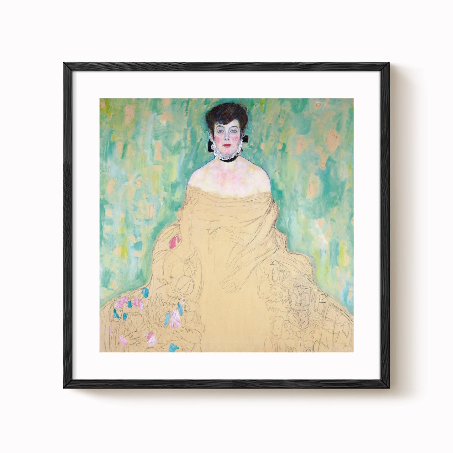 Gustav Klimt - Amalie Zuckerkandl Art Print