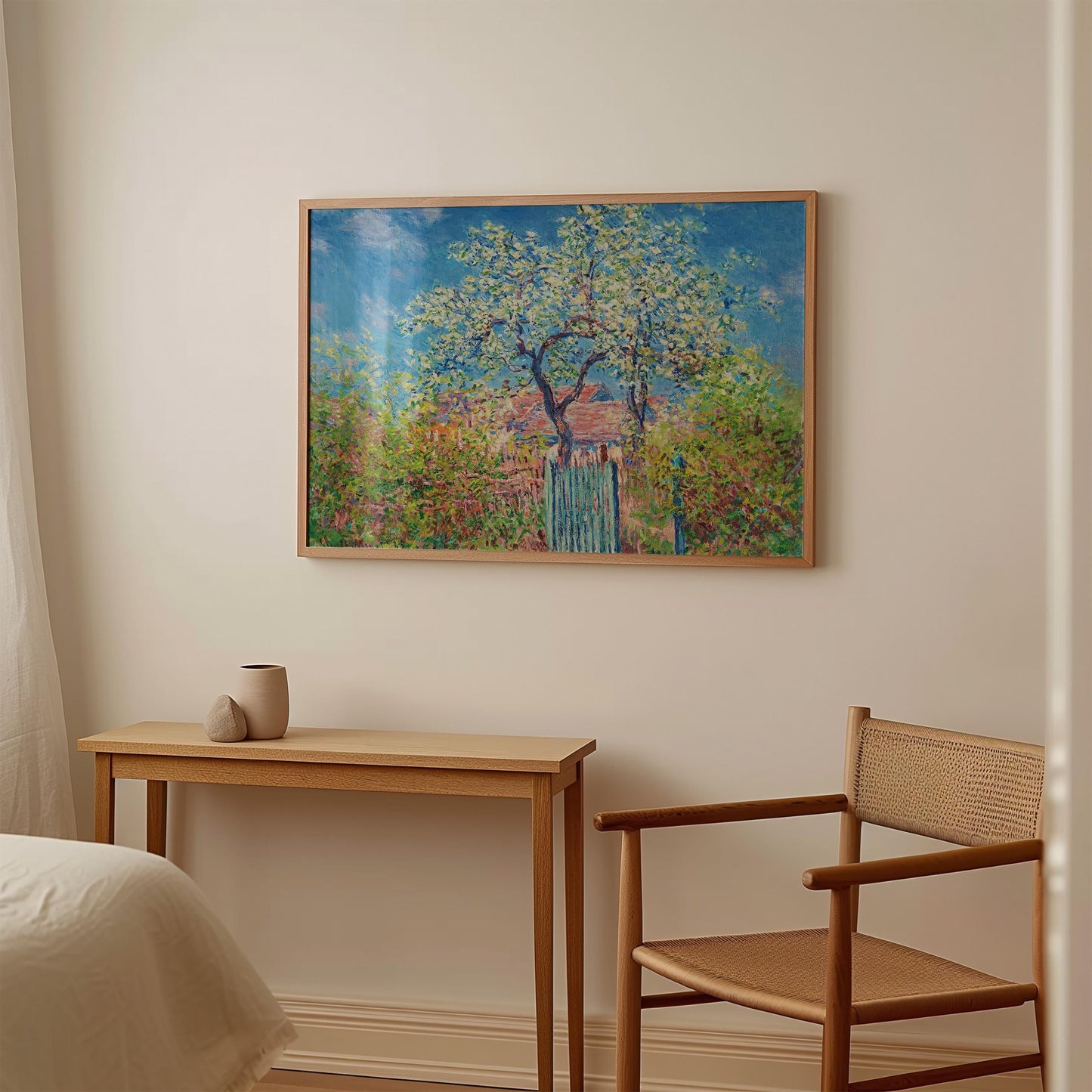 Monet - Poirier en Fleurs Print