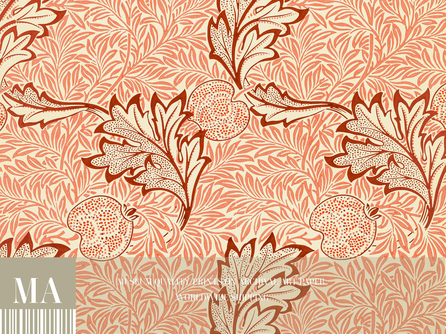 William Morris - Apple Print