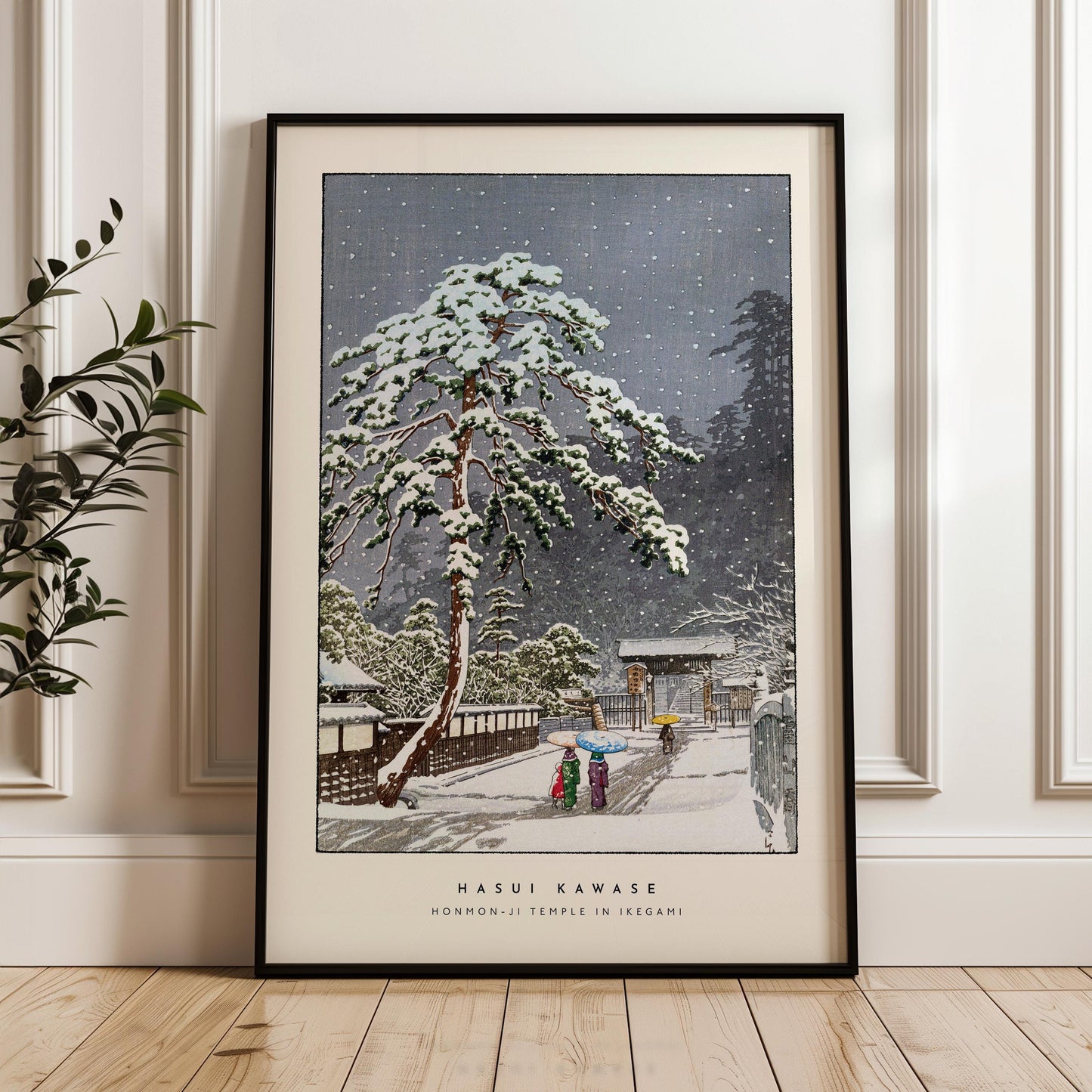 Hasui Kawase - Honmon-Ji Temple Print