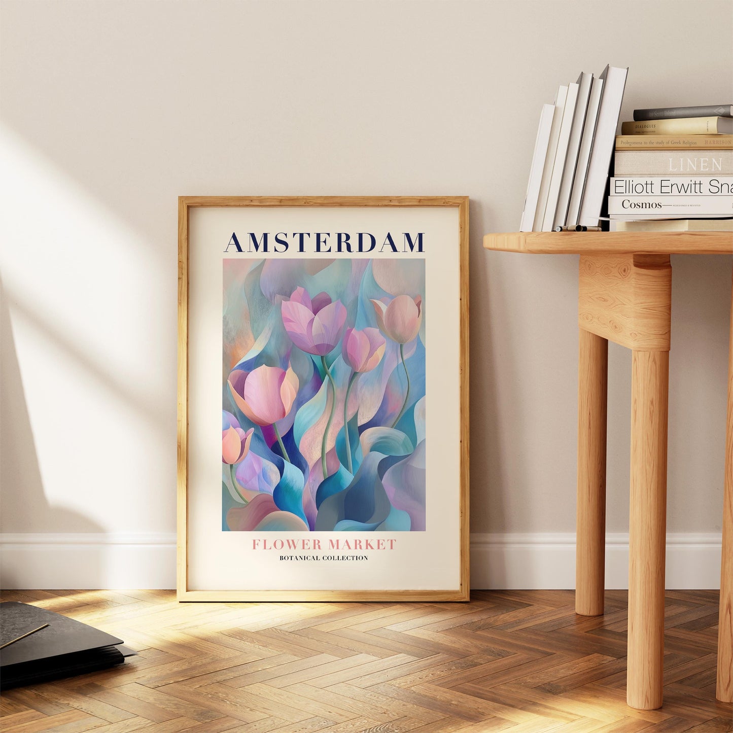 Amsterdam Flower Market Print