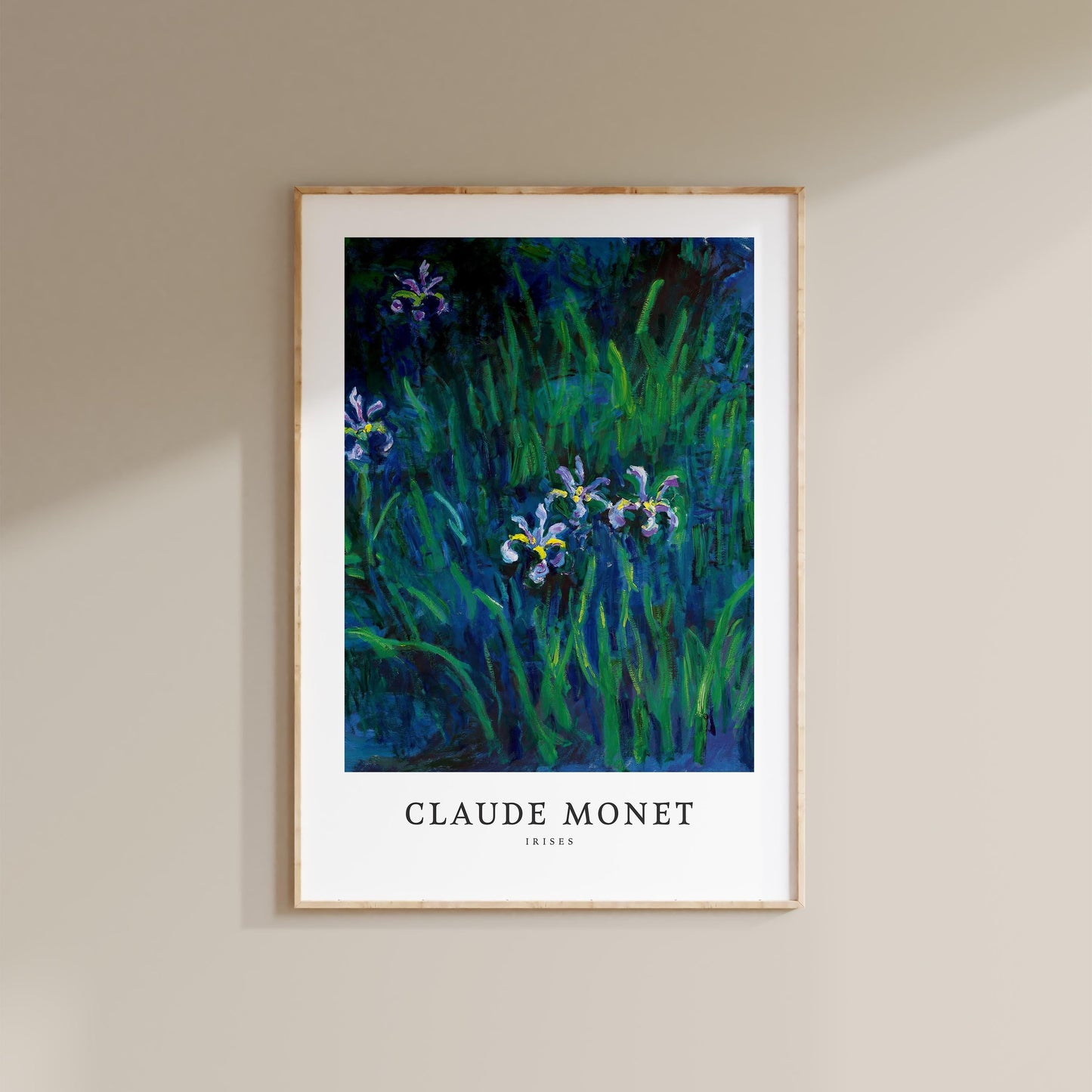 Monet - Irises Print