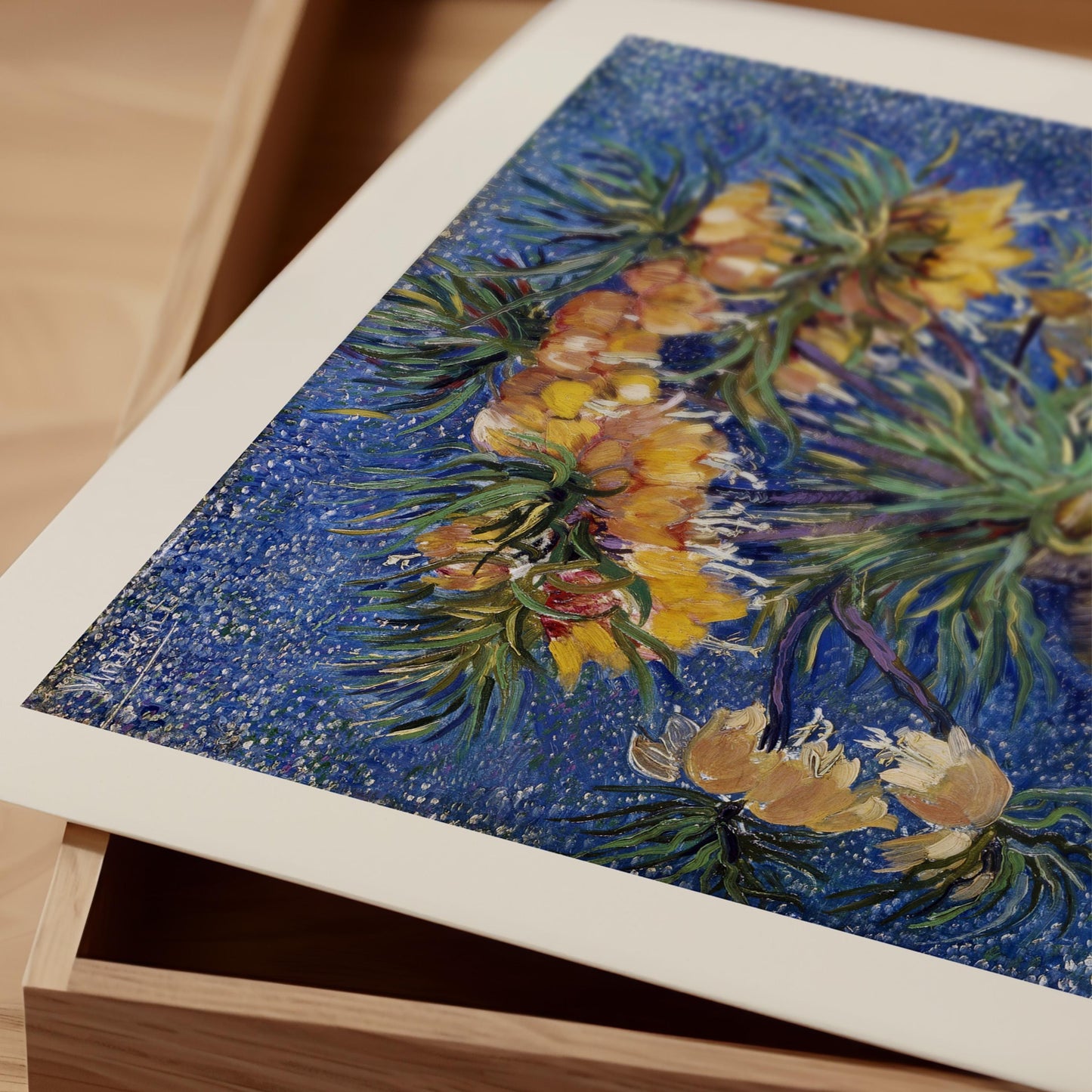 Van Gogh - Imperial Fritillaries In A Copper Vase Print