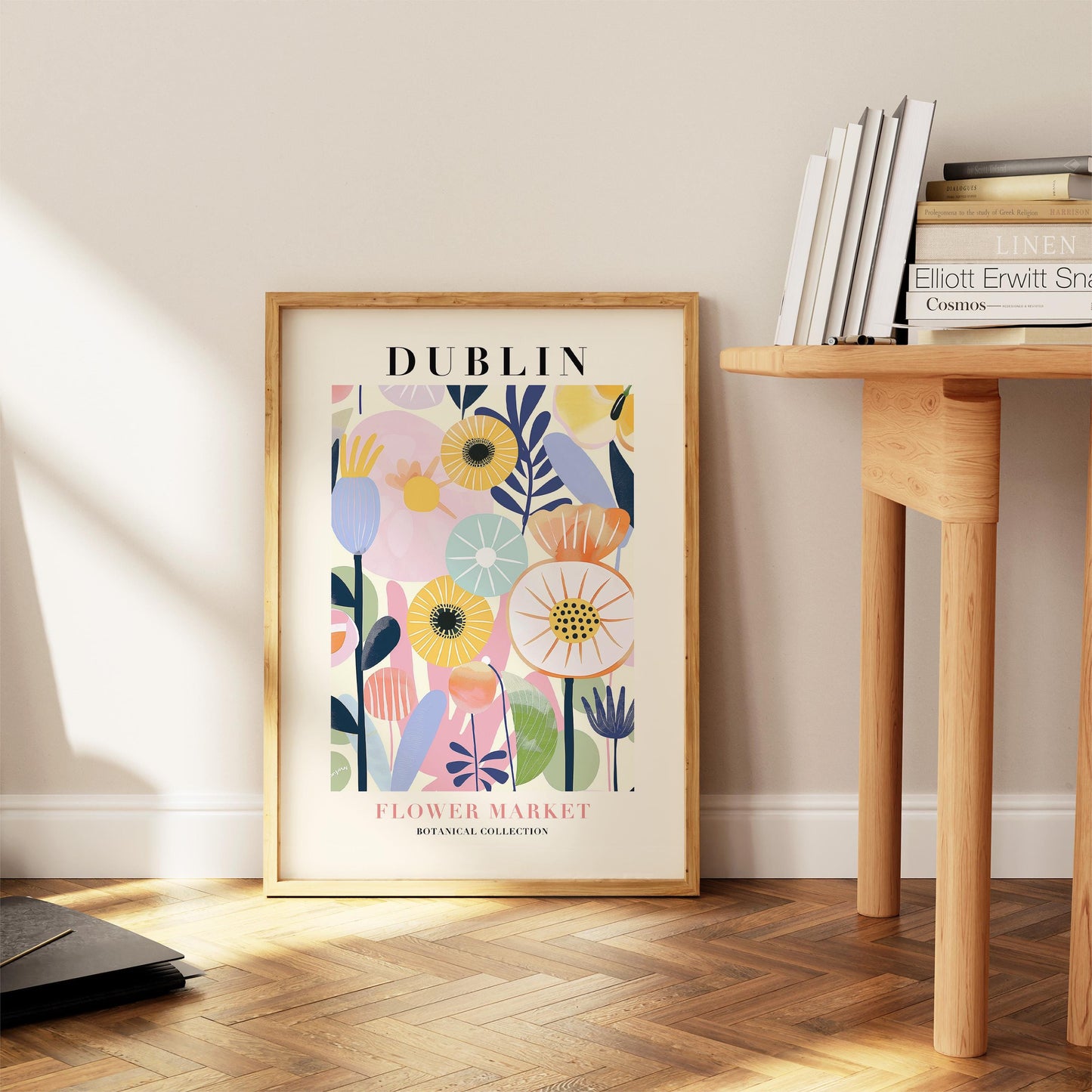 Dublin Flower Market Print