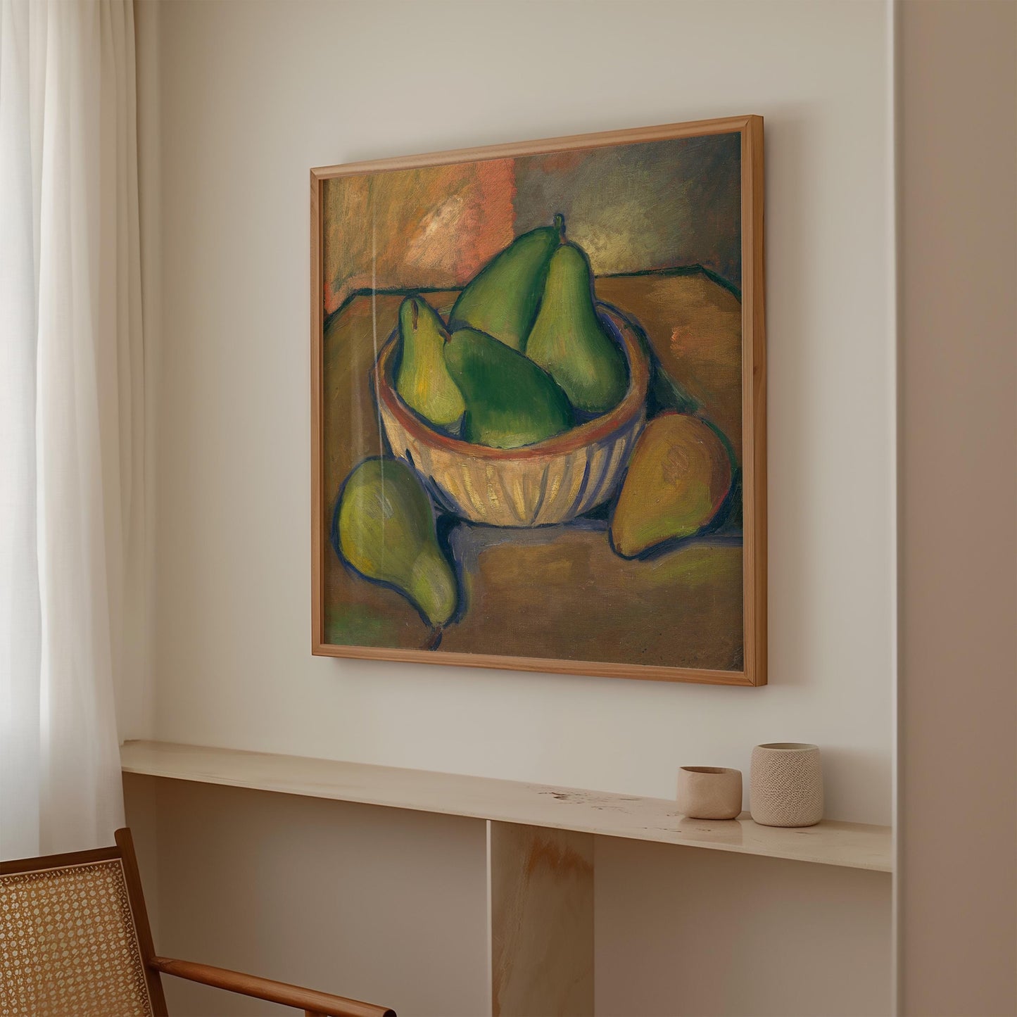 Cyprián Majerník - Pears in a Bowl Print