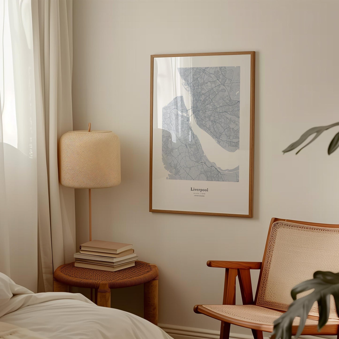 Liverpool City Map Print