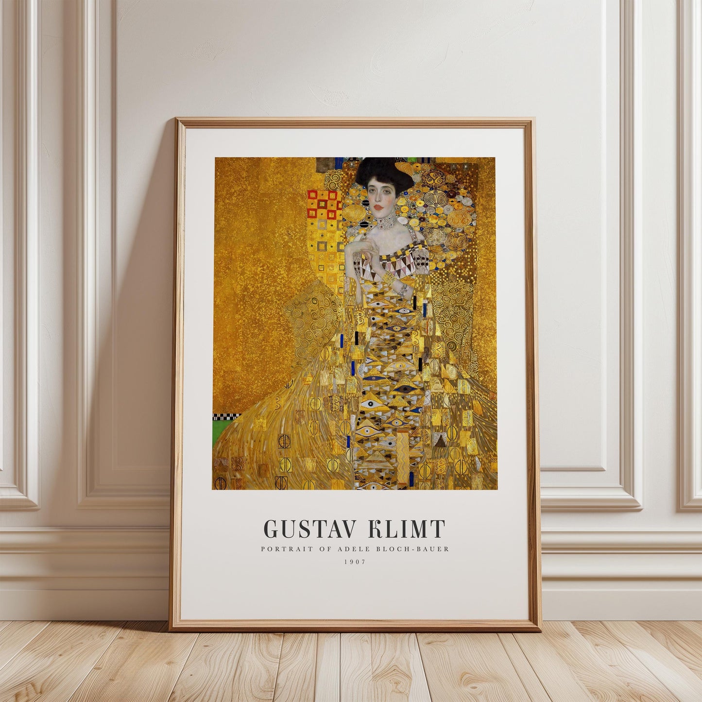 Gustav Klimt - Adele Bloch Bauer Print