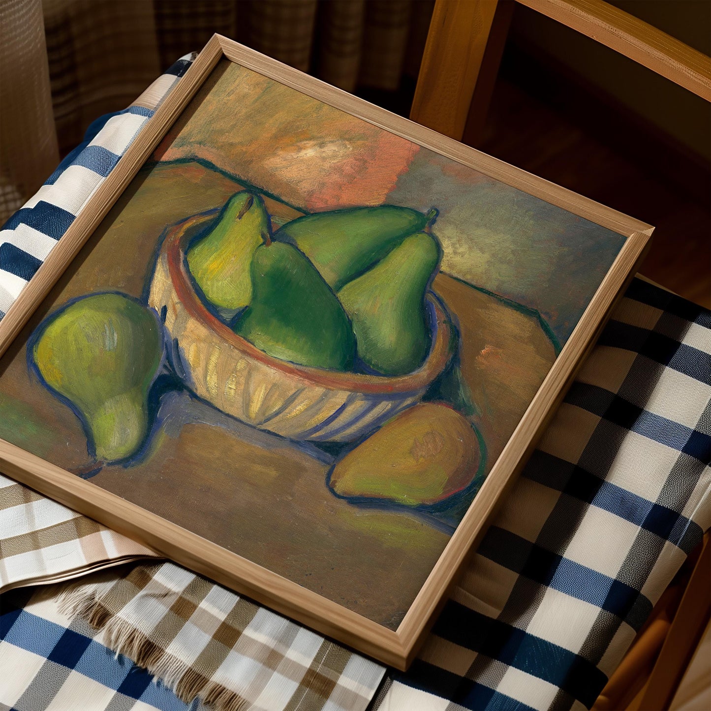 Cyprián Majerník - Pears in a Bowl Print