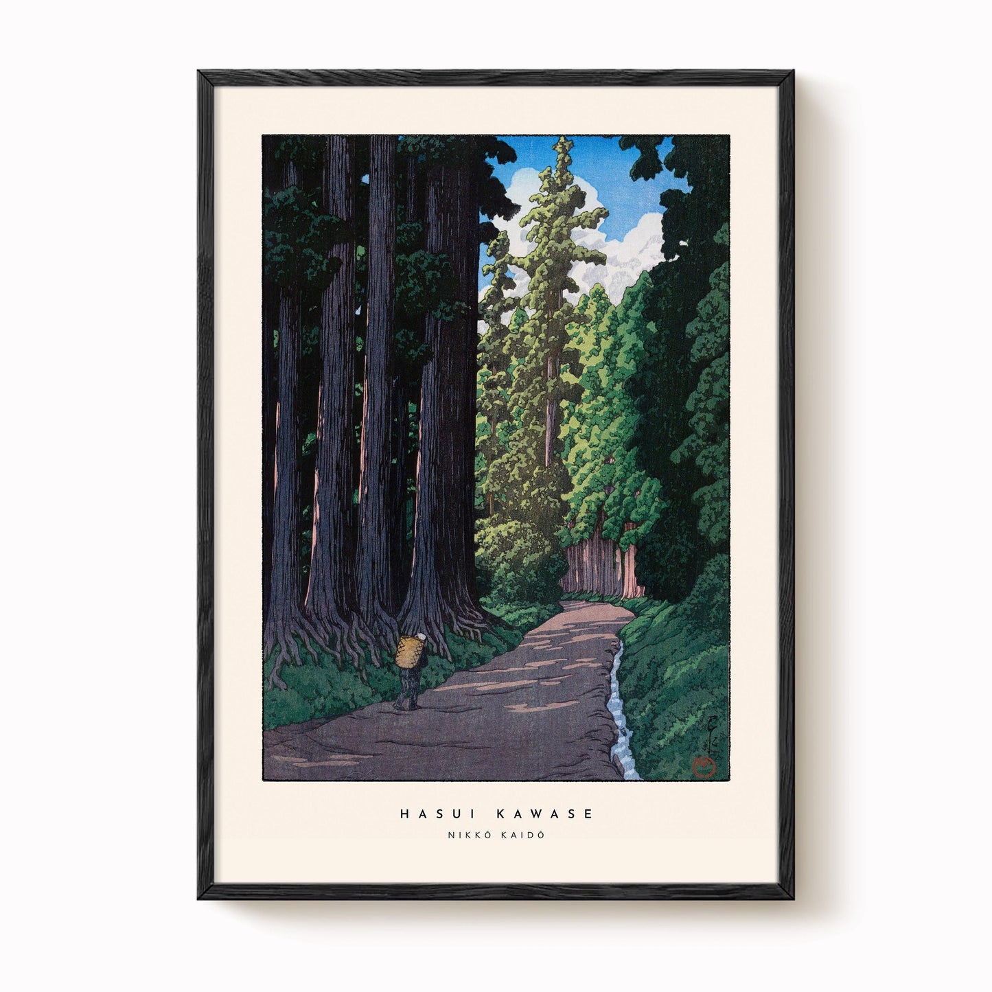 Hasui Kawase - Road to Nikko Print