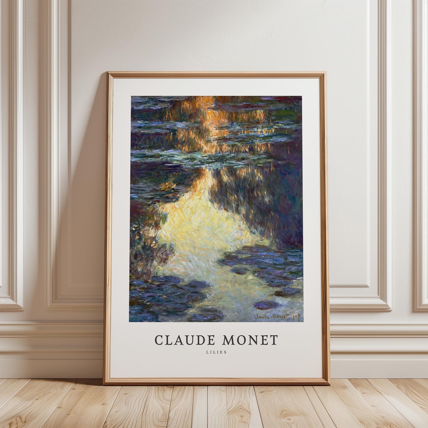 Monet - Water Lilies Print