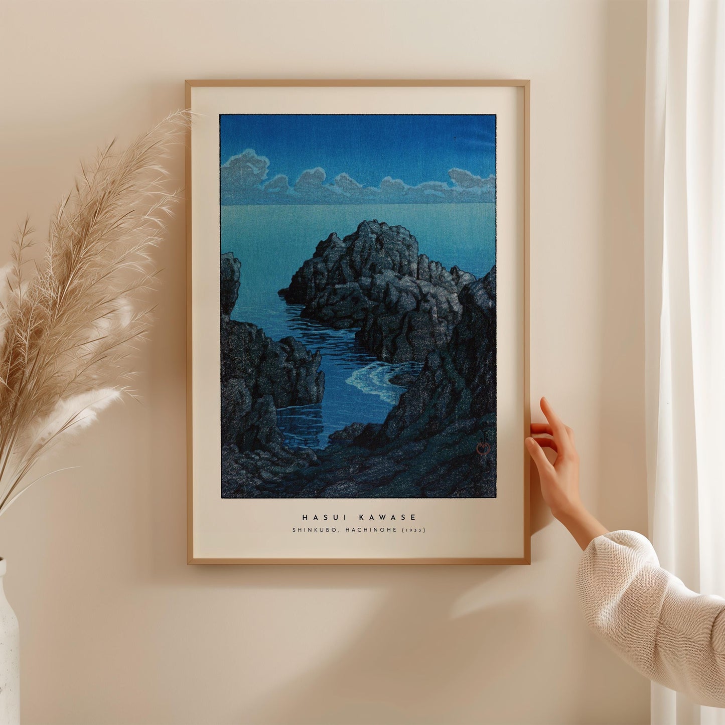 Hasui Kawase - Shinkubo, Hachinohe Print