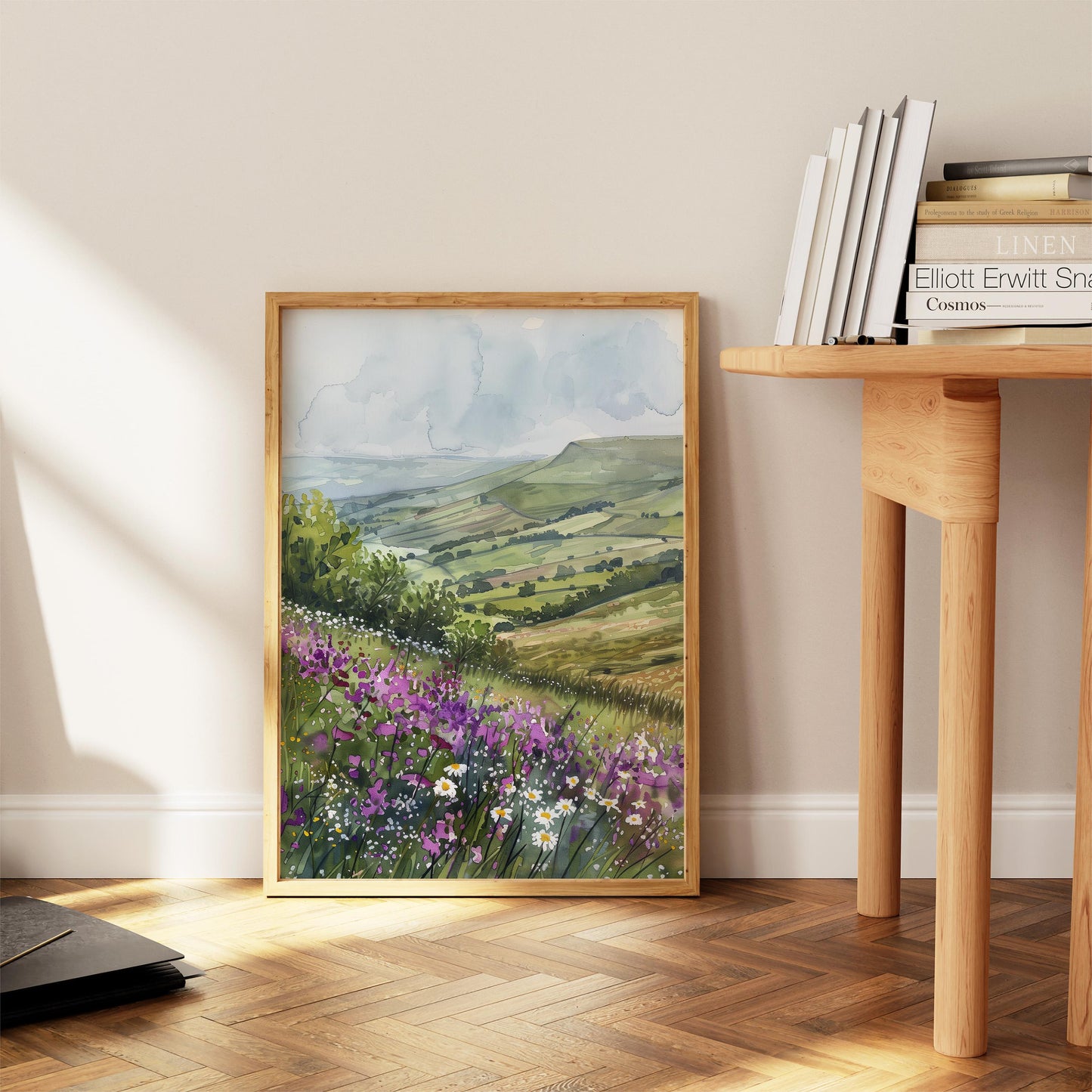 Yorkshire Dales Watercolour Art Print