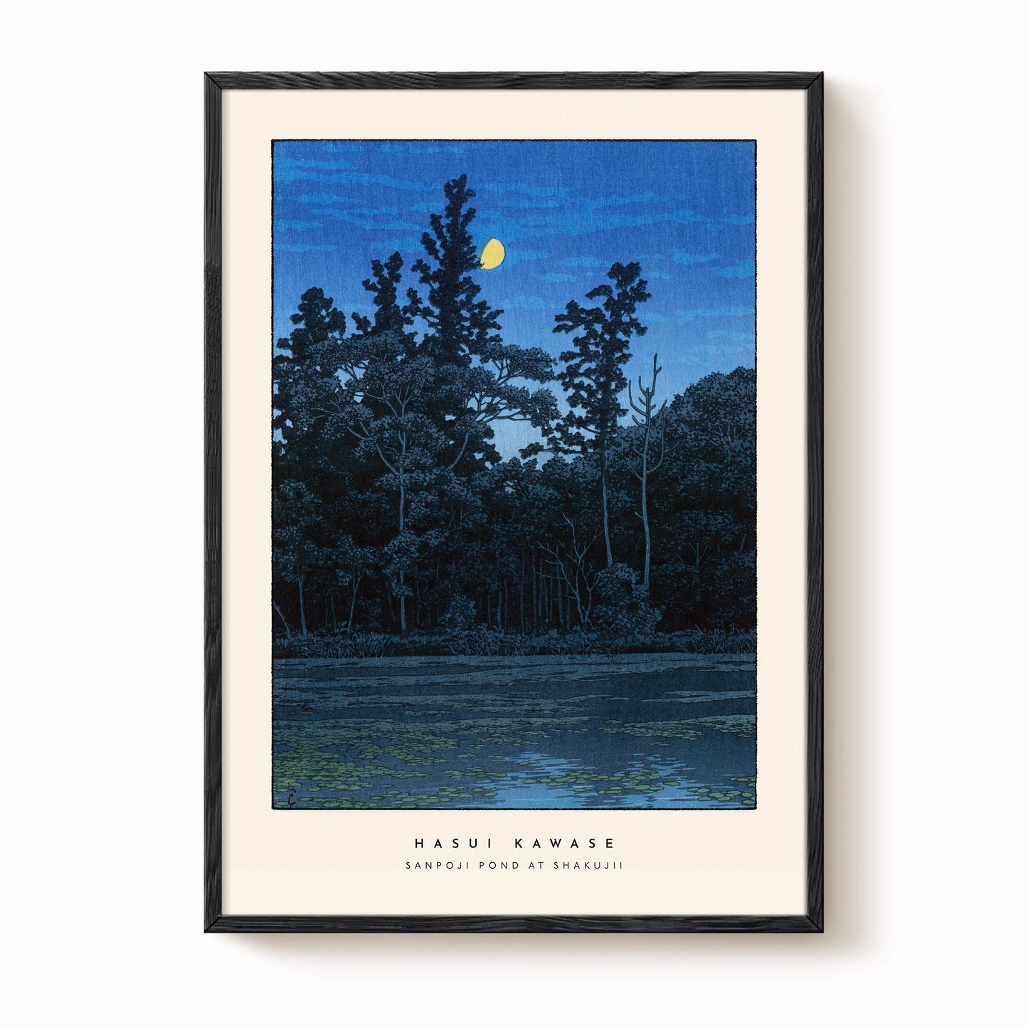 Hasui Kawase - Sanpoji Pond at Shakujii Print