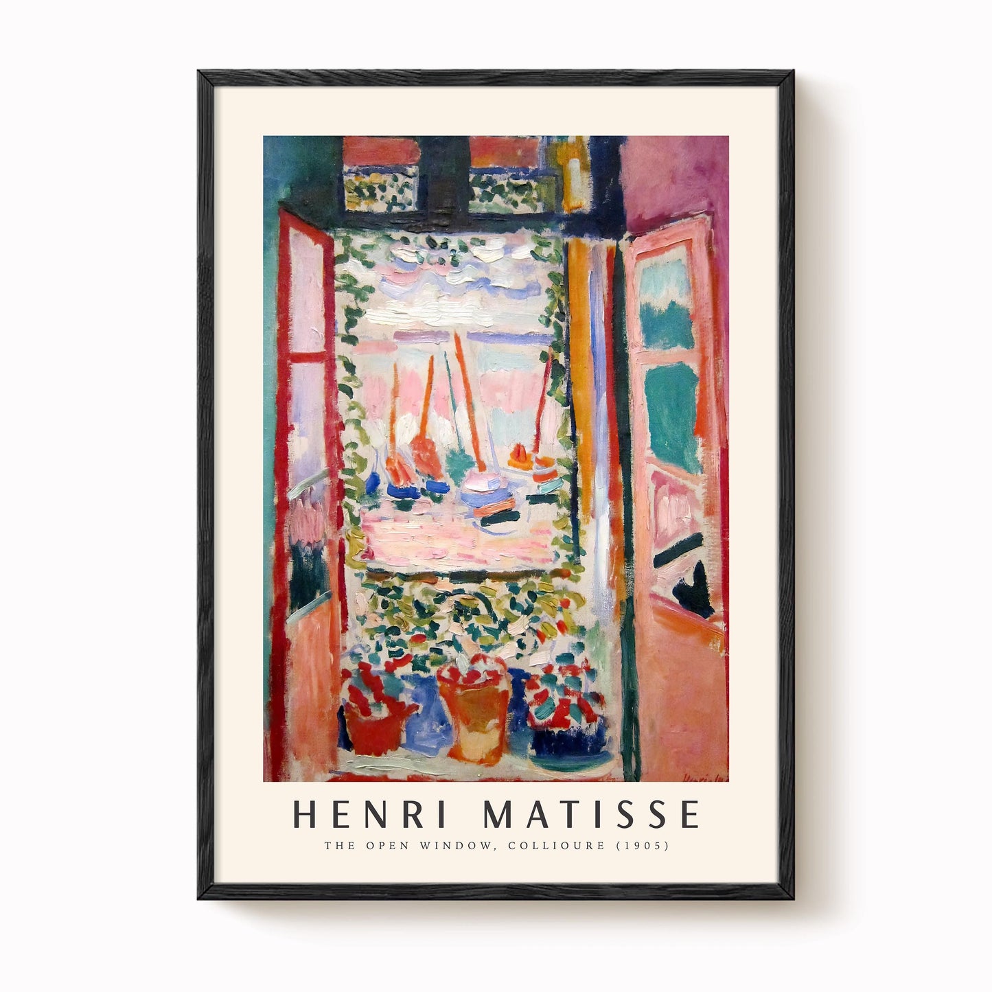 Henri Matisse - The Open Window, Collioure