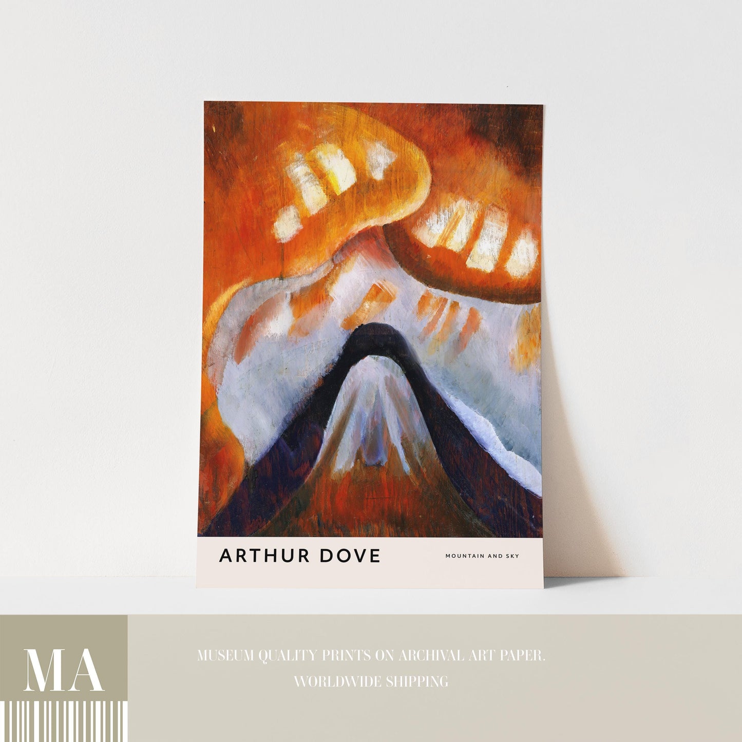 Arthur Dove - Mountain and Sky Print