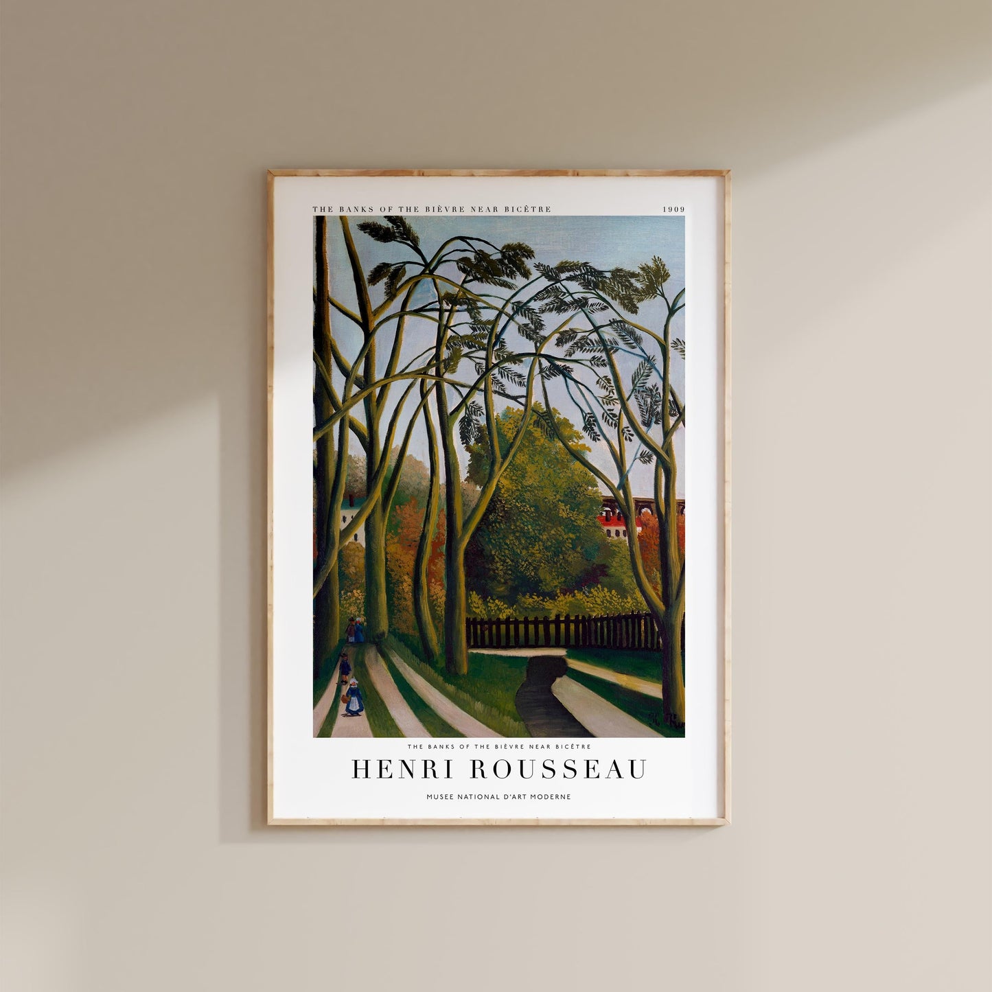 Henri Rousseau - Study for View of the Pont de Sèvres Print