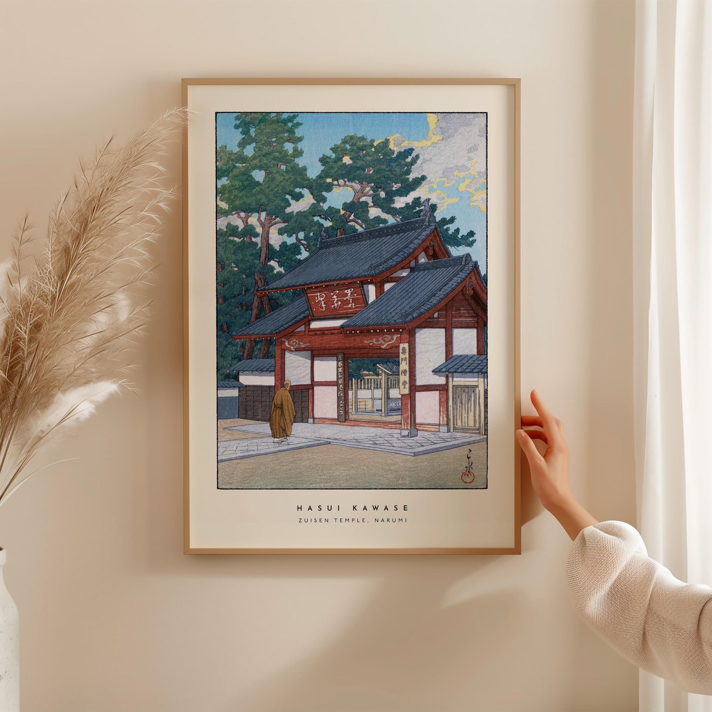 Hasui Kawase - Zuisen Temple Print