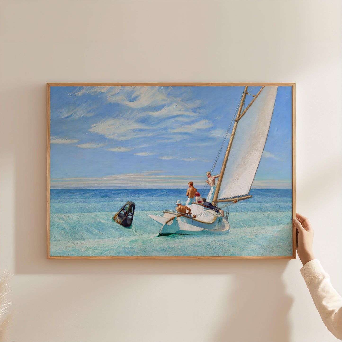 Edward Hopper - Ground Swell Print