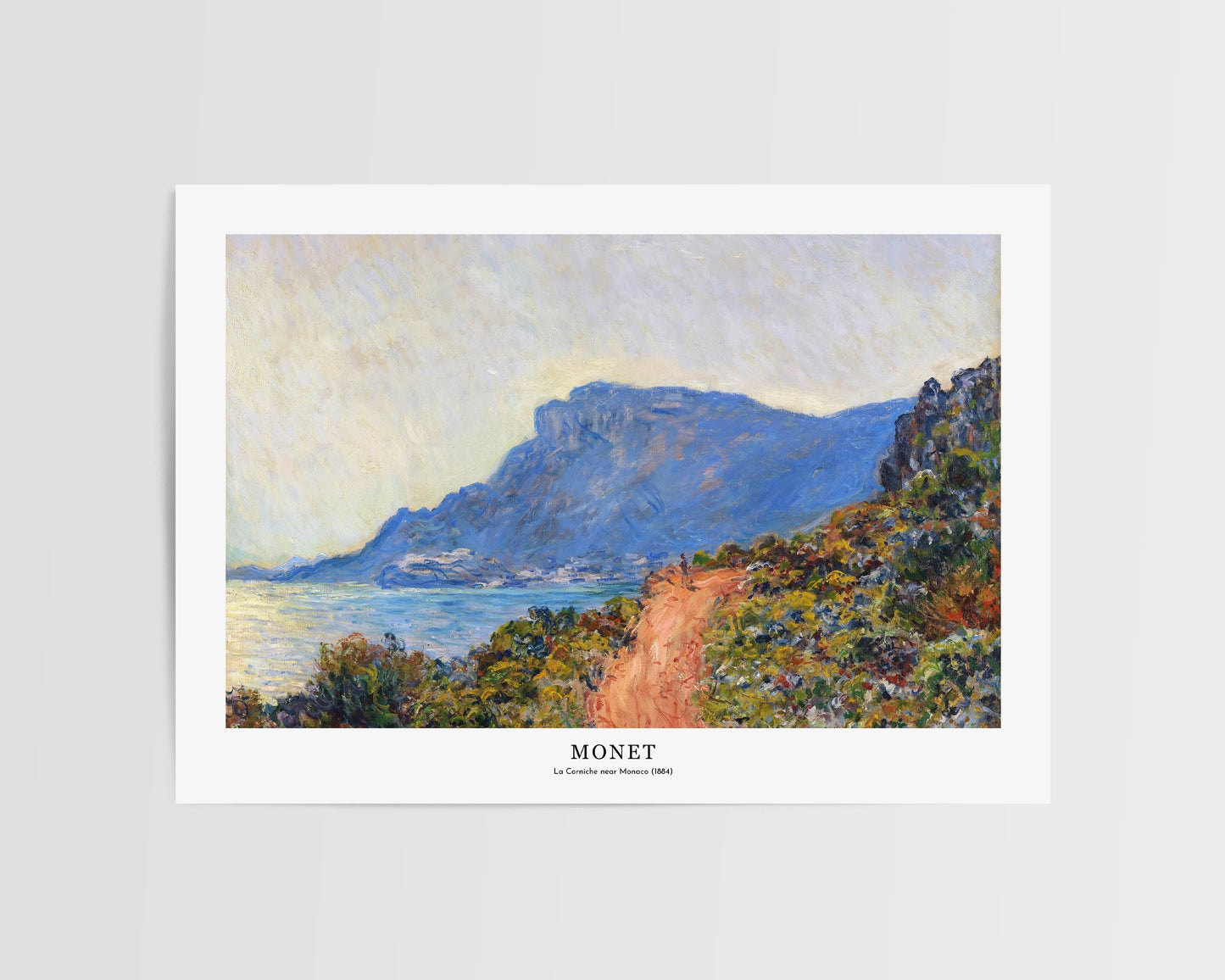 Monet - La Corniche Print