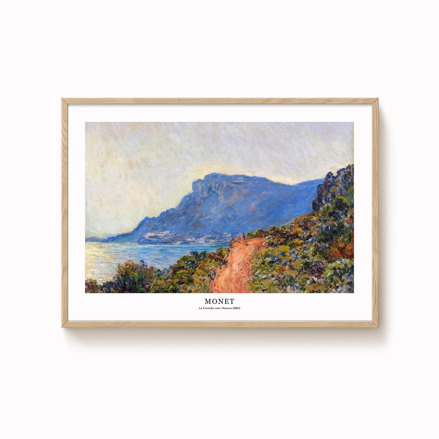 Monet - La Corniche Print