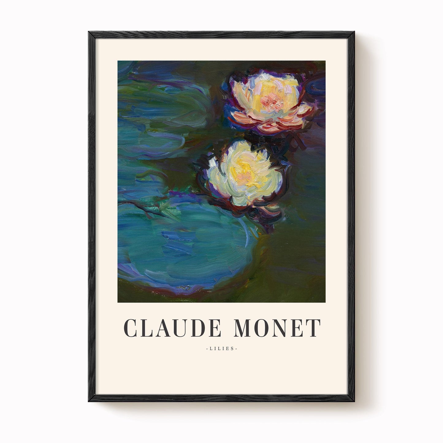 Monet - Waterlilies Print