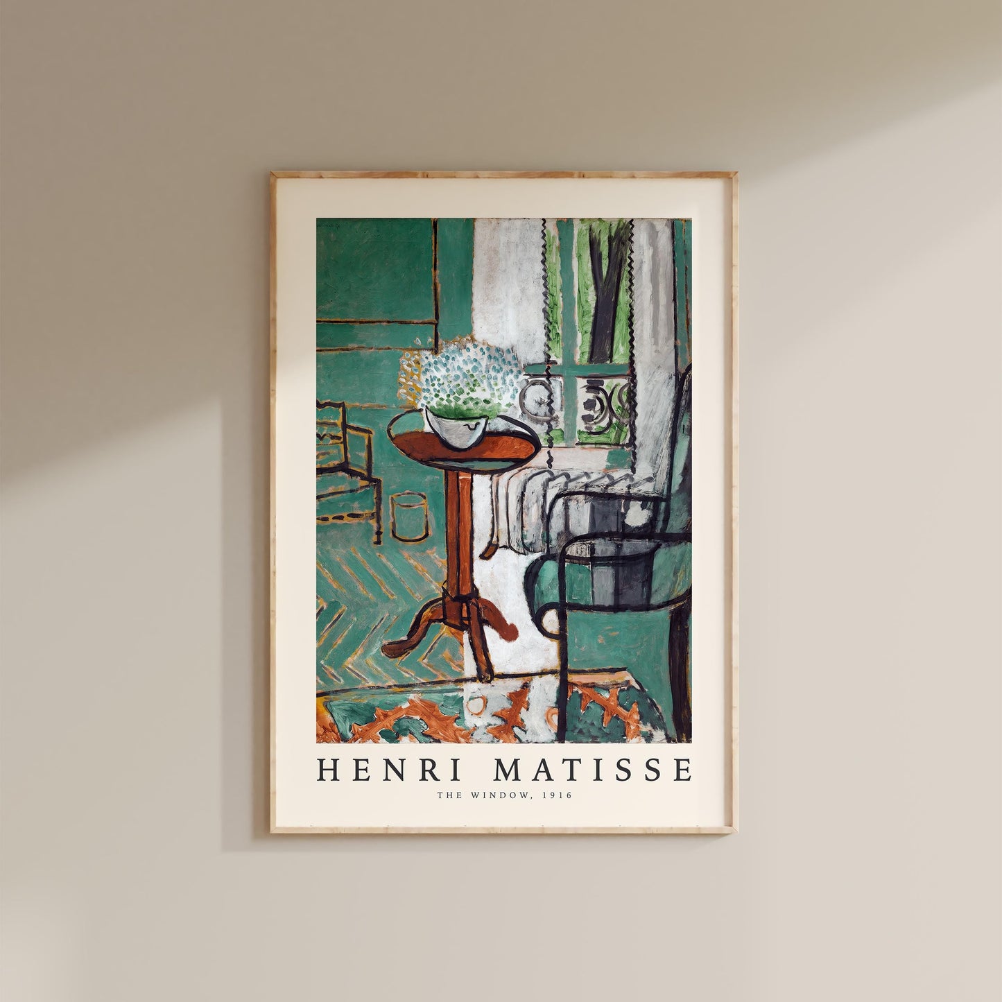 Henri Matisse - The Window Print