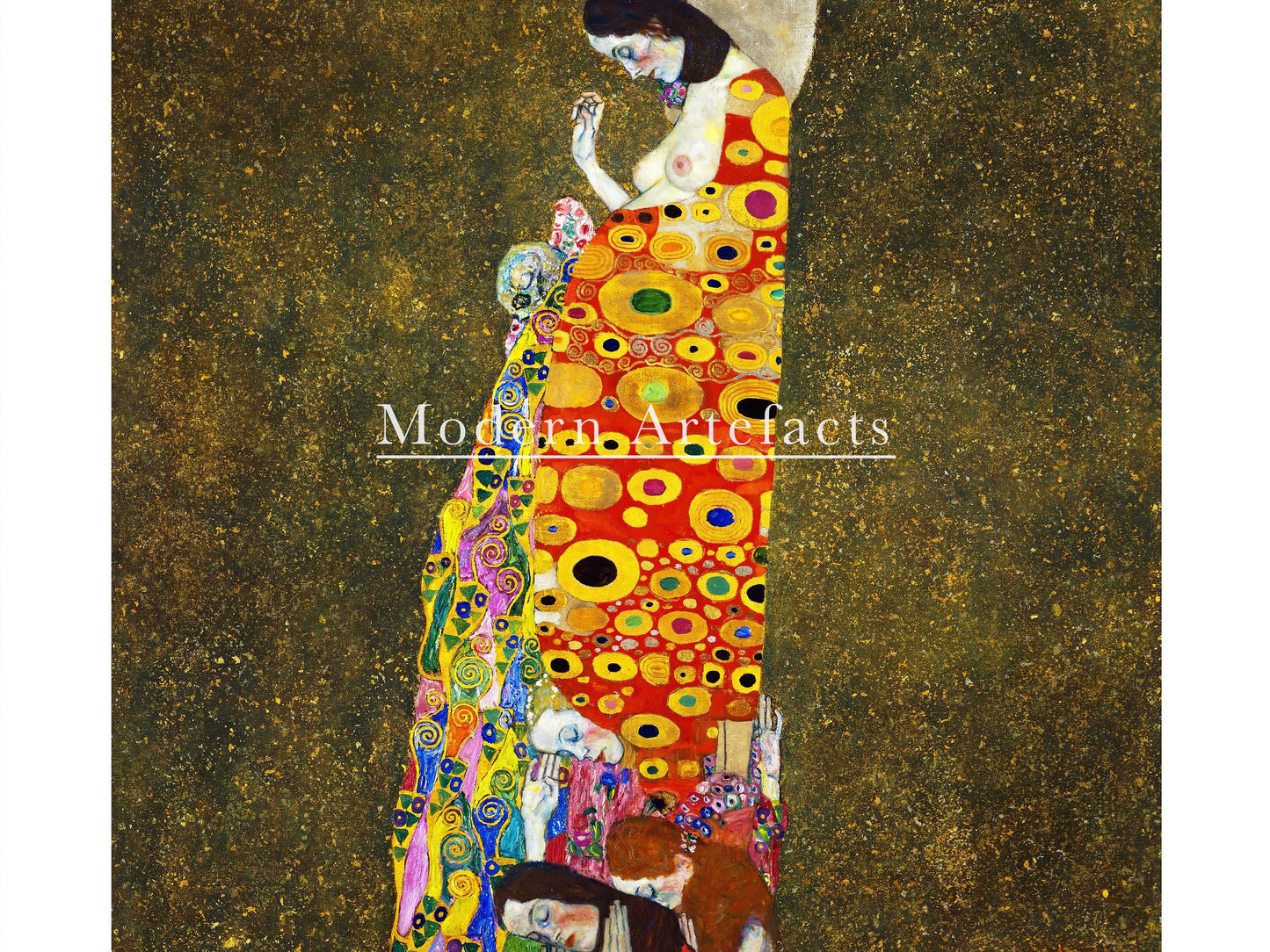 Gustav Klimt - Hope, II Art Print