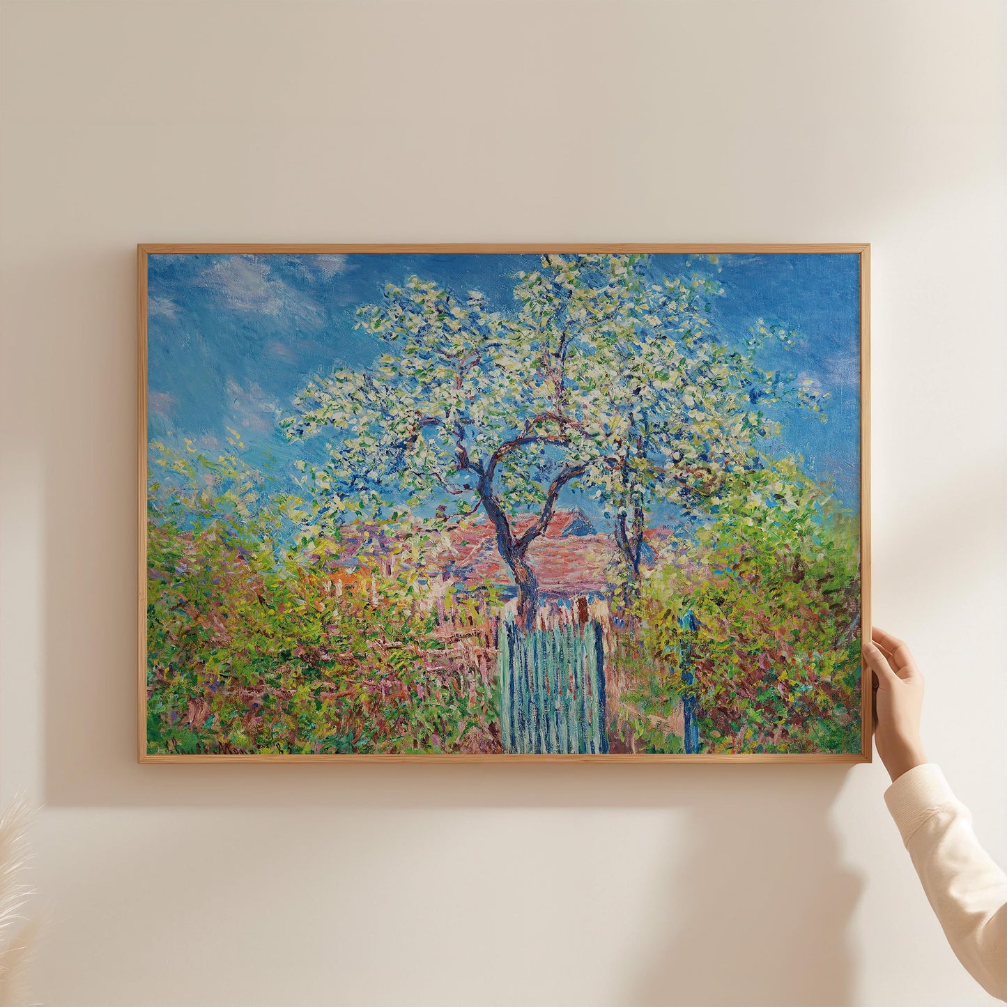 Monet - Poirier en Fleurs Print