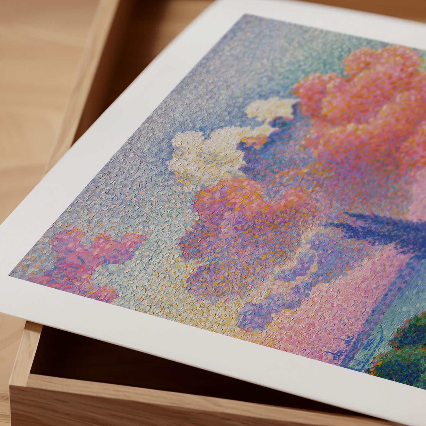 Henri-Edmond Cross - The Pink Cloud Print
